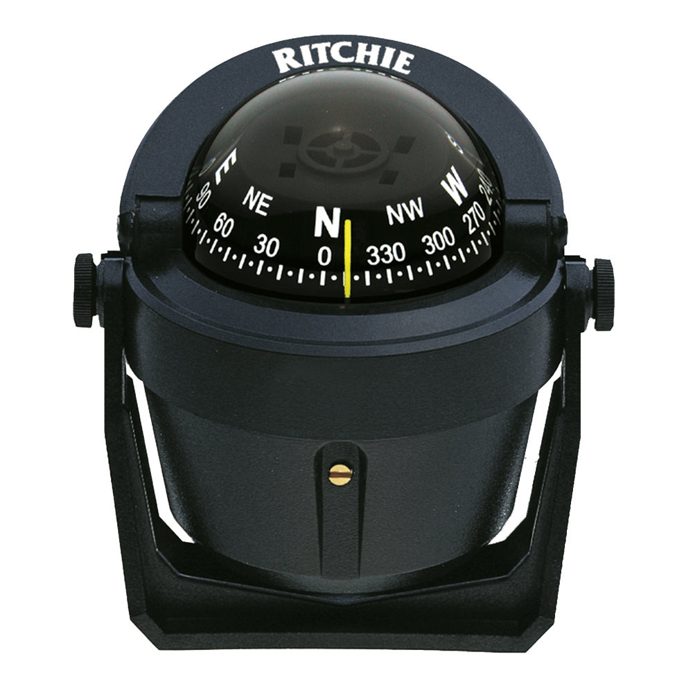 Ritchie B-51 Explorer Compass - Bracket Mount - Black - Deckhand Marine Supply