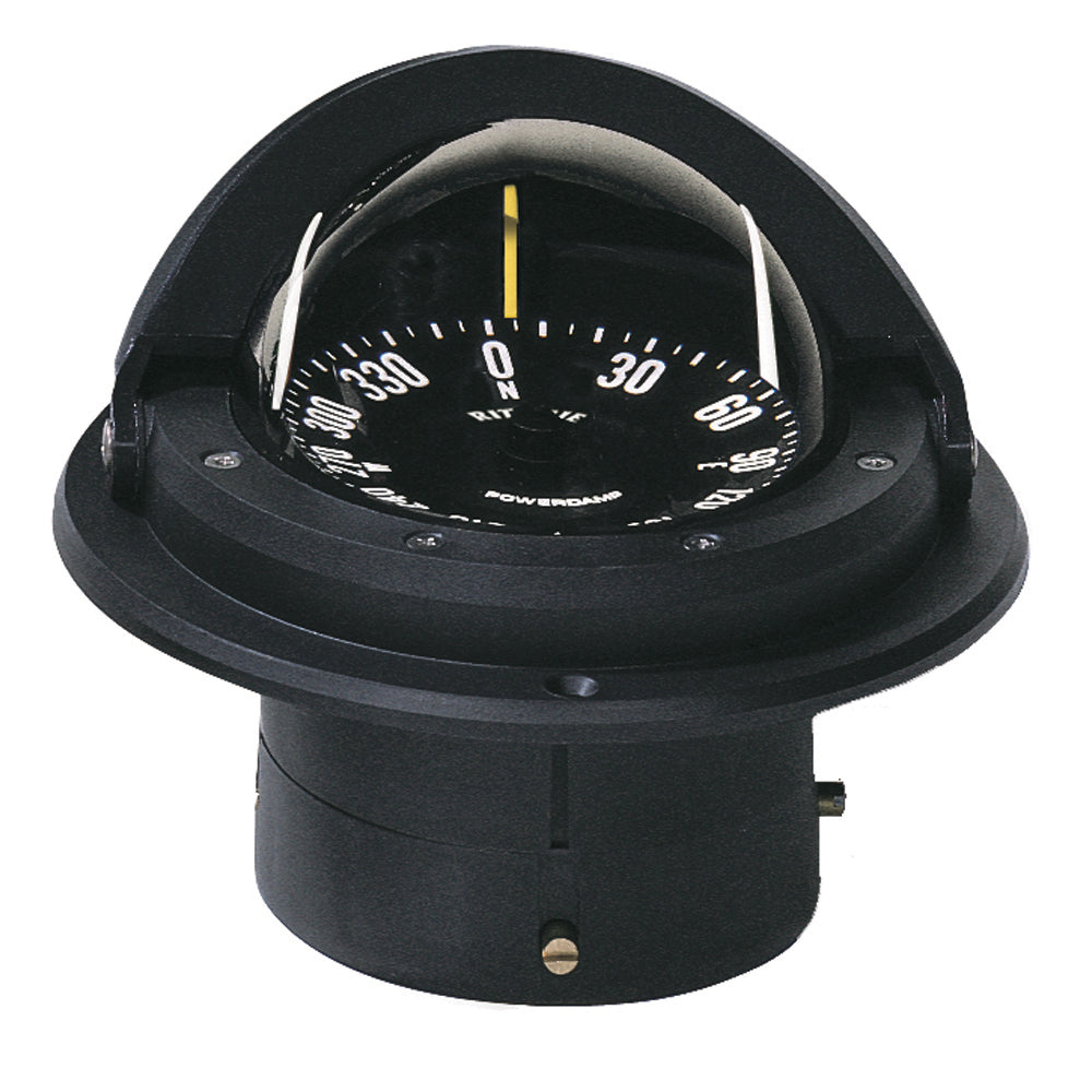 Ritchie F-82 Voyager Compass - Flush Mount - Black - Deckhand Marine Supply