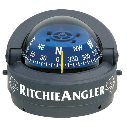 Ritchie RA-93 RitchieAngler Compass - Surface Mount - Gray - Deckhand Marine Supply