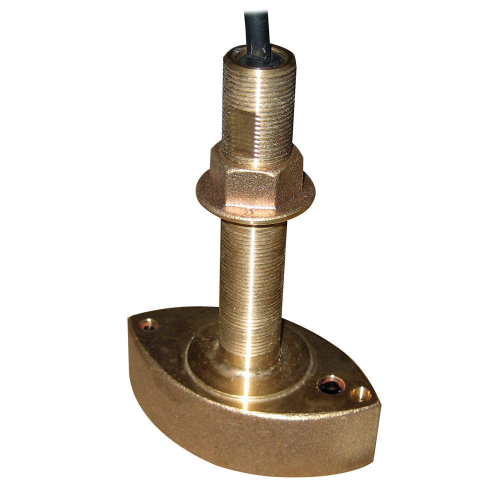 Furuno 525T-BSD Bronze Thru-Hull Transducer w/Temp, 600W (10-Pin) - Deckhand Marine Supply