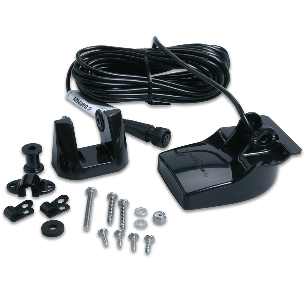 Garmin 200/50kHz, 10/40 Deg, Plastic TM, Depth & Temp - 6-Pin - Deckhand Marine Supply