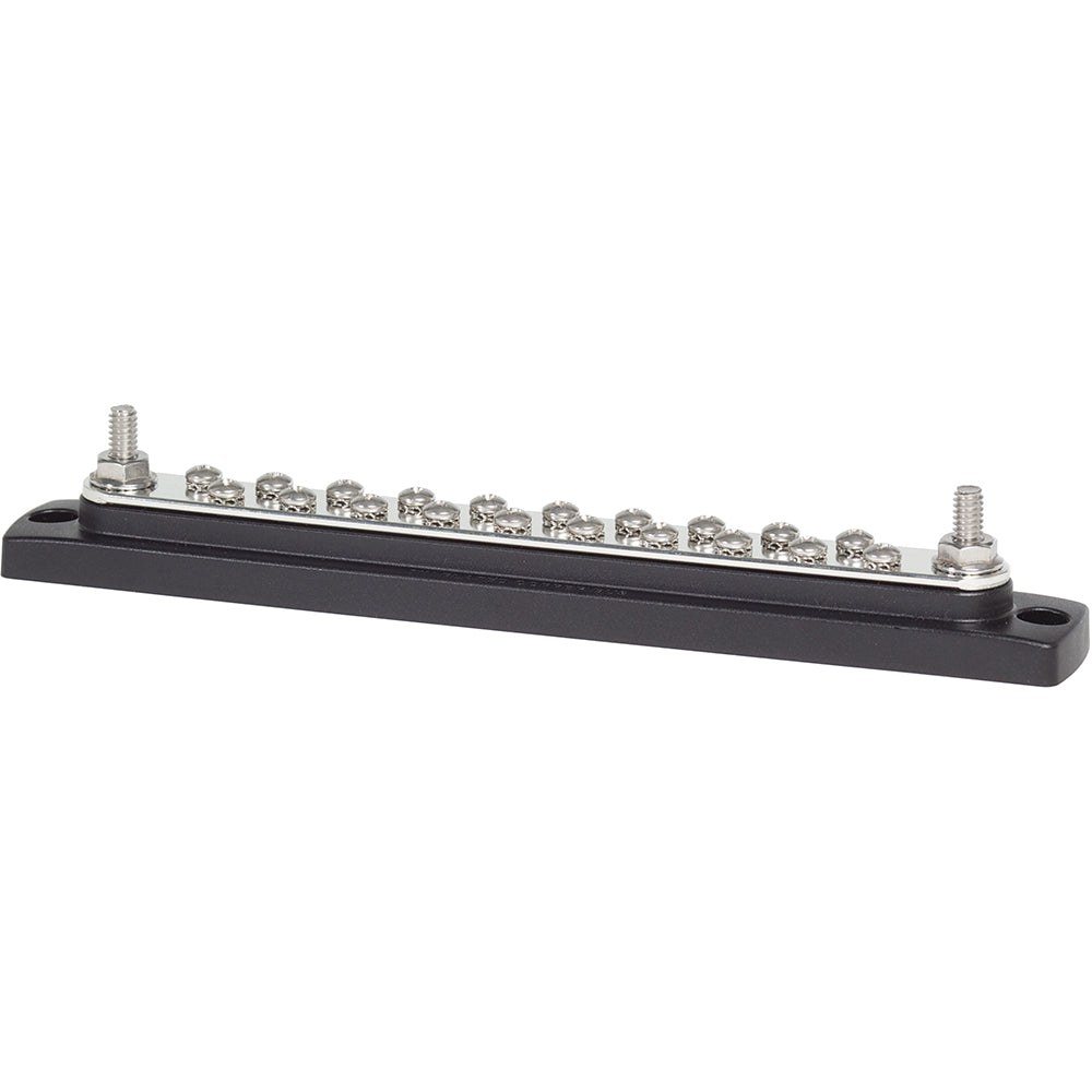 Blue Sea 2302 150AMP Common BusBar 20 x 8-32 Screw Terminal - Deckhand Marine Supply