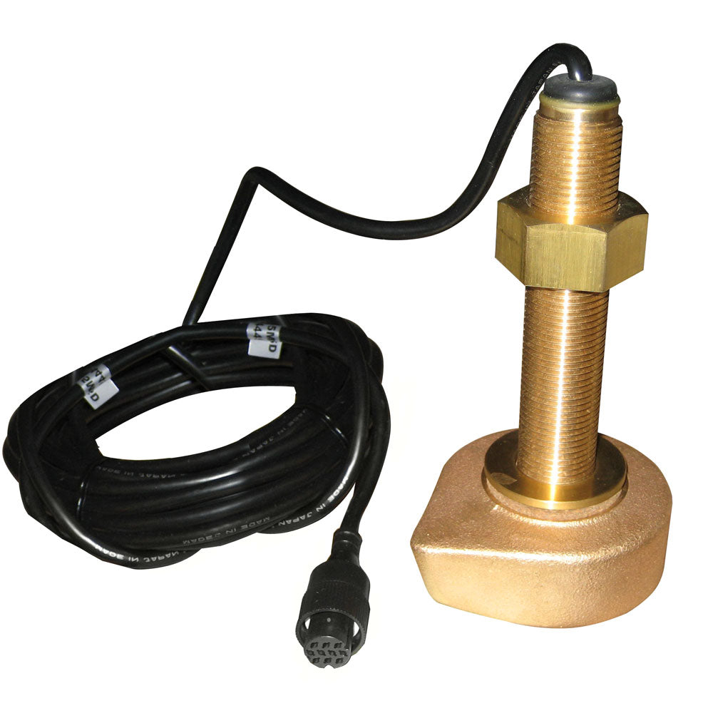 Furuno Bronze Thru-Hull Transducer, 600w (10-Pin) - Deckhand Marine Supply