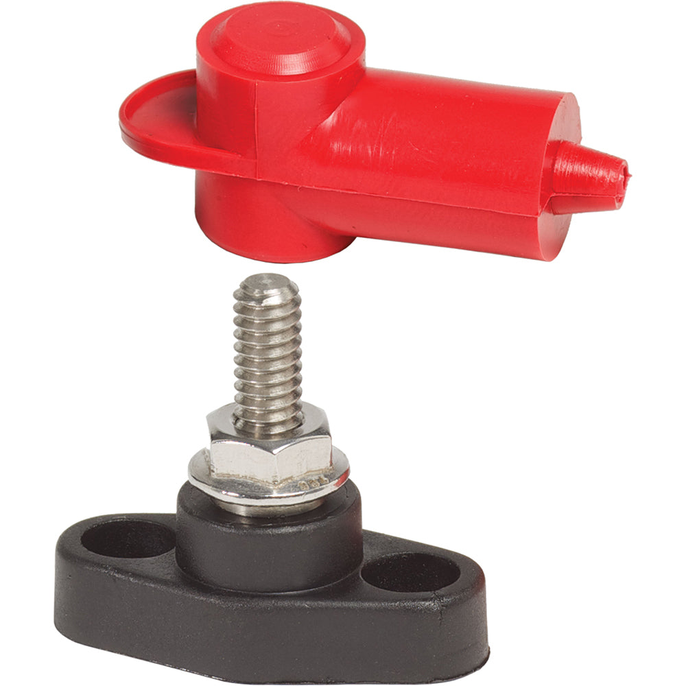 Blue Sea 2011 PowerPost Mini High Amperage Cable Connector - 1/4" Stud - Deckhand Marine Supply