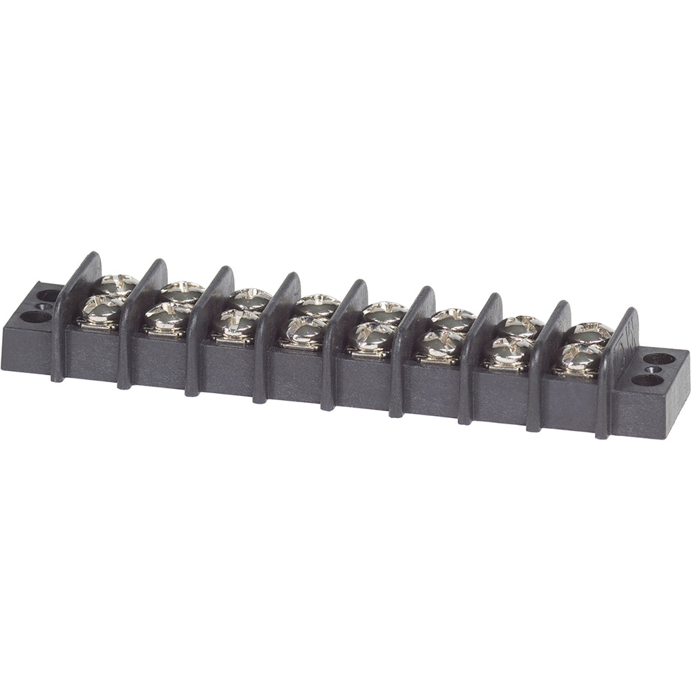 Blue Sea 2408 Terminal Block 20AMP - 8 Circuit - Deckhand Marine Supply