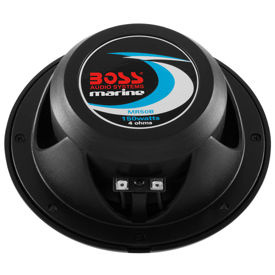 Boss Audio 5.25" MR50B Speakers - Black - 150W - Deckhand Marine Supply