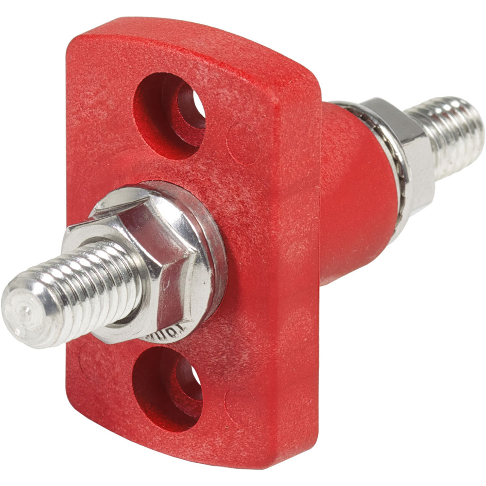 Blue Sea 2202 Red Terminal Feed Through Connectors - Deckhand Marine Supply