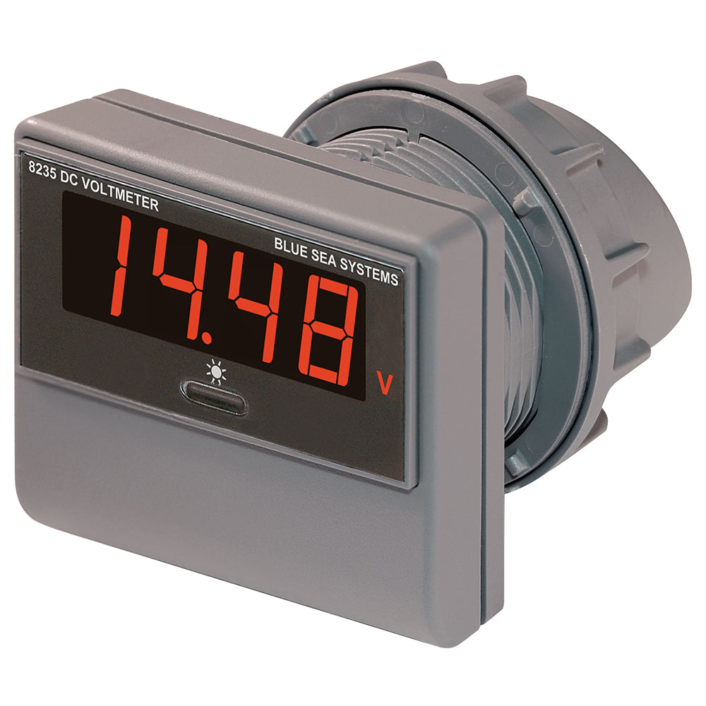 Blue Sea 8235 DC Digital Voltmeter - Deckhand Marine Supply