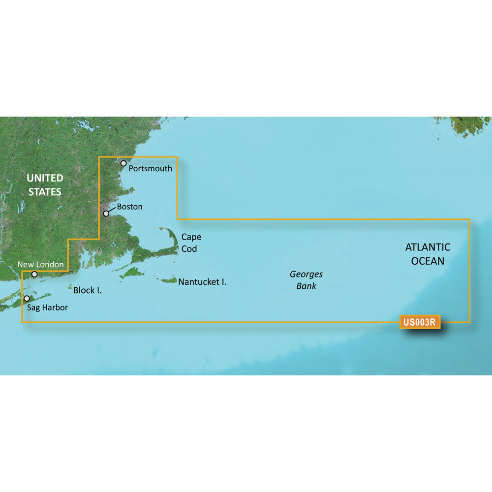 Garmin BlueChart g3 Vision HD - VUS003R - Cape Cod - microSD/SD - Deckhand Marine Supply