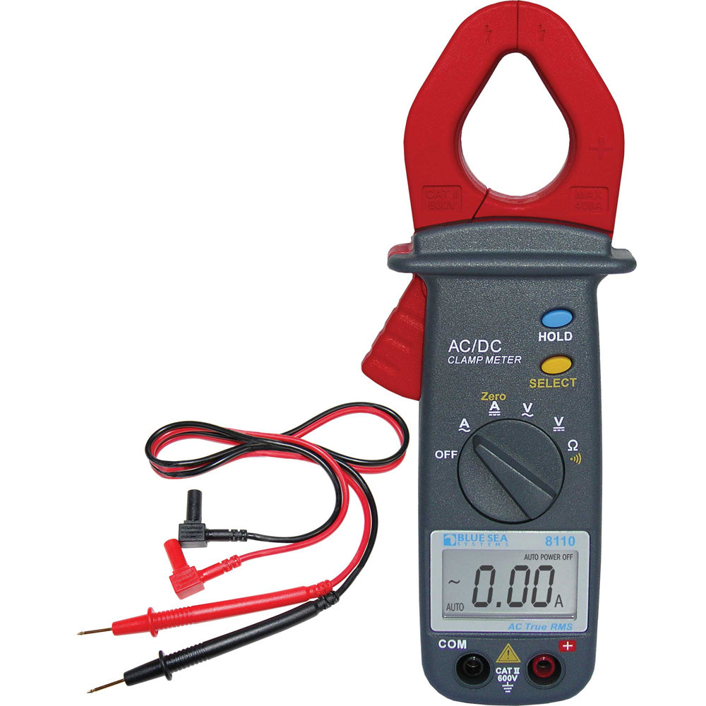 Blue Sea 8110 Mini Clamp Multimeter - Deckhand Marine Supply