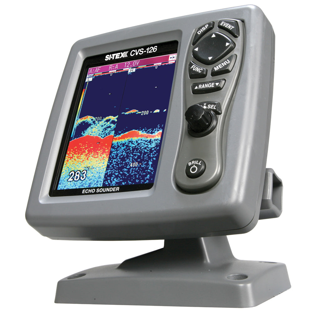 SI-TEX CVS-126 Dual Frequency Color Echo Sounder - Deckhand Marine Supply