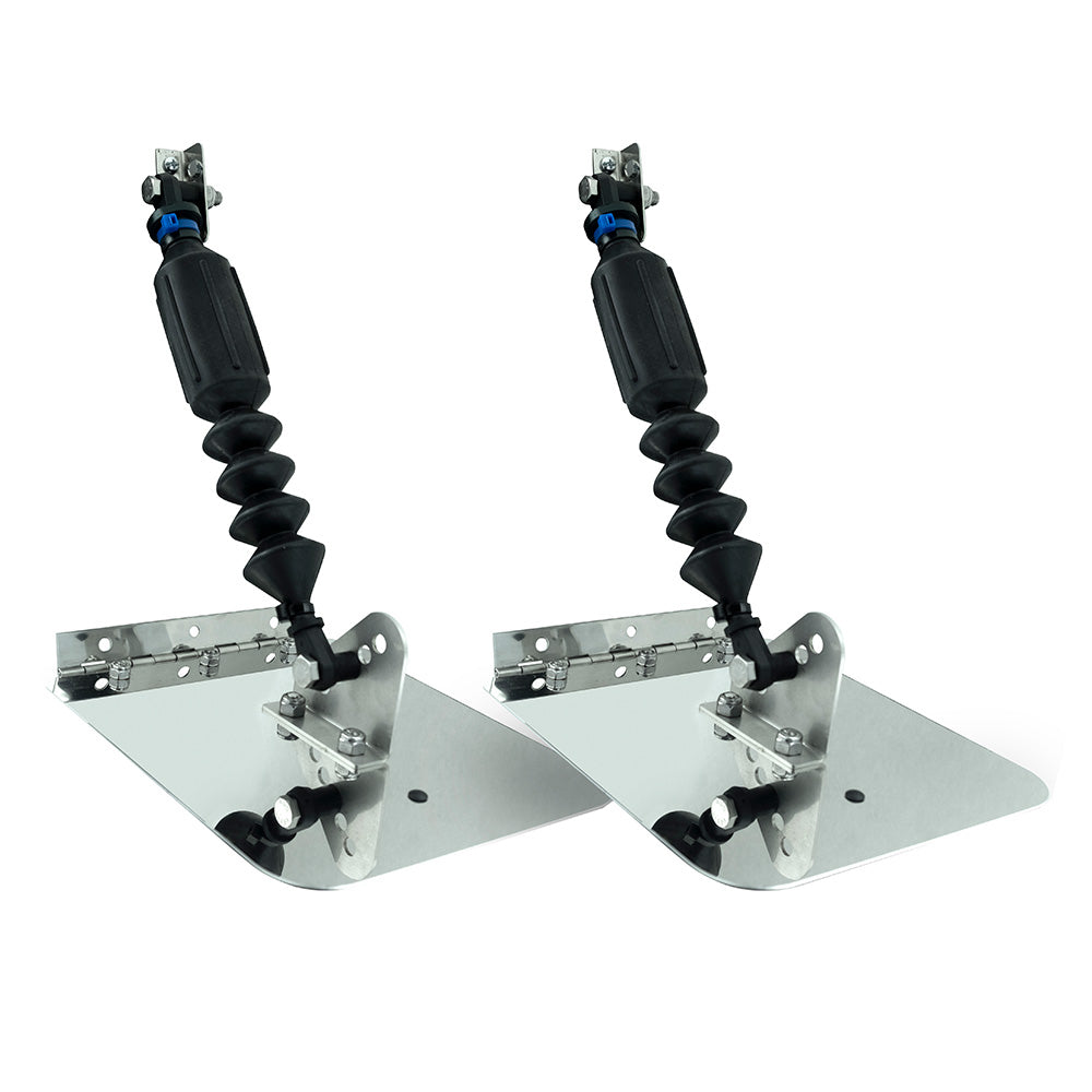 Nauticus ST780-30 Smart Tab Trim Tabs 7 X 8 f/10-12' Boats w/20-25 HP - Deckhand Marine Supply