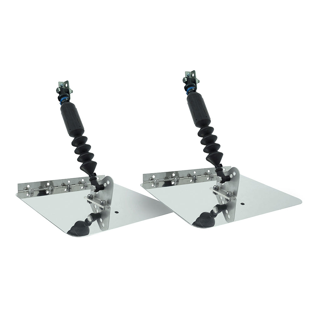 Nauticus ST1290-60 Smart Tab Trim Tabs 12 X 9 f/ 12-18' Boats w/60-150 HP - Deckhand Marine Supply