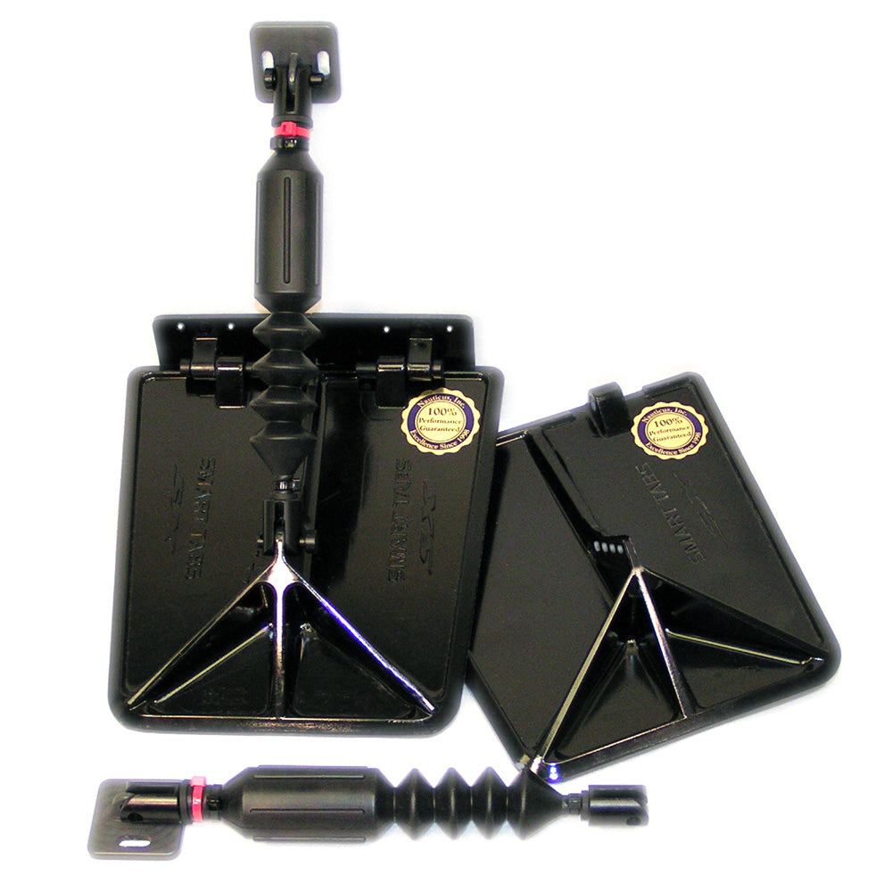 Nauticus SX9510-30 Smart Tab SX Trim Tabs f/13-15 Boat w/30 - 40HP - Black - Deckhand Marine Supply