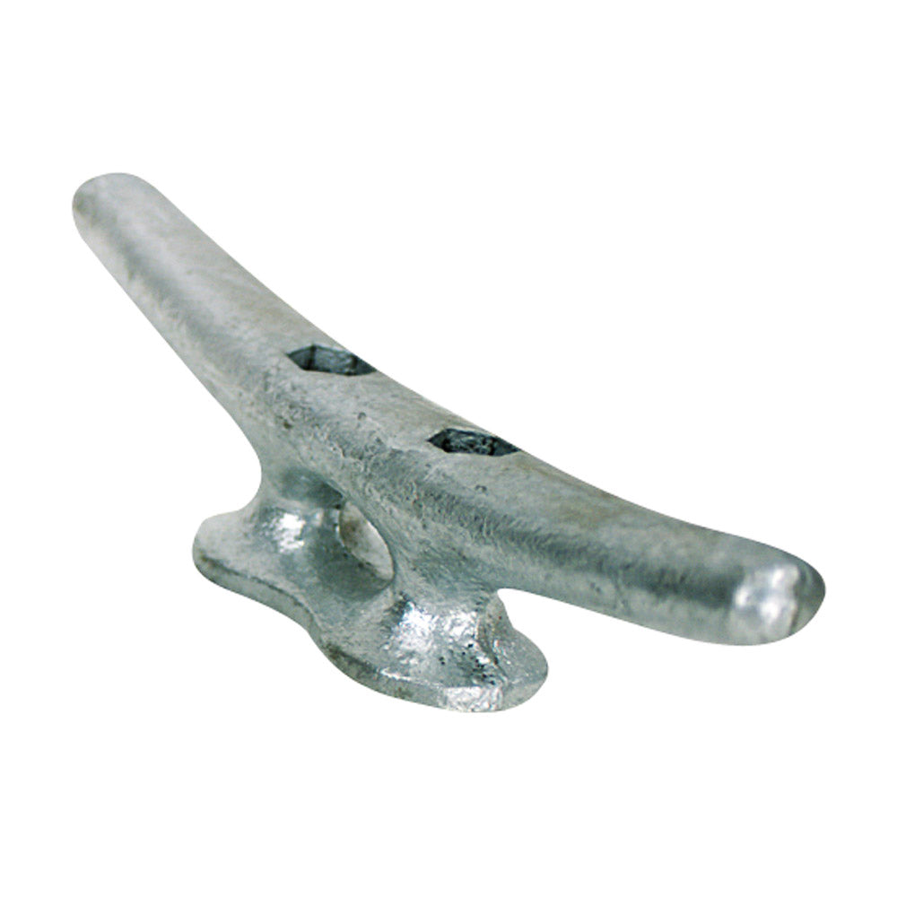 Whitecap Galvanized Dock Cleat - 8" - Deckhand Marine Supply