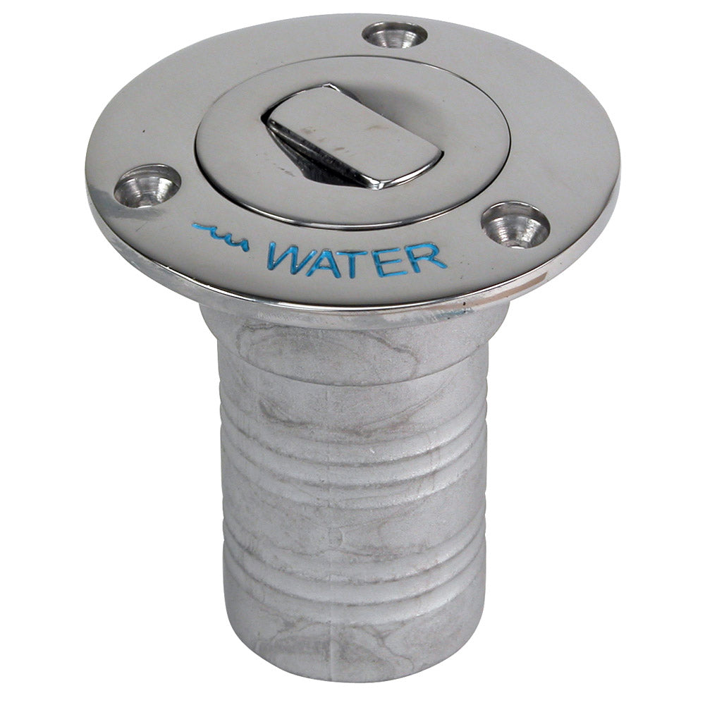 Whitecap Bluewater Push Up Deck Fill - 1-1/2" Hose - Water - Deckhand Marine Supply