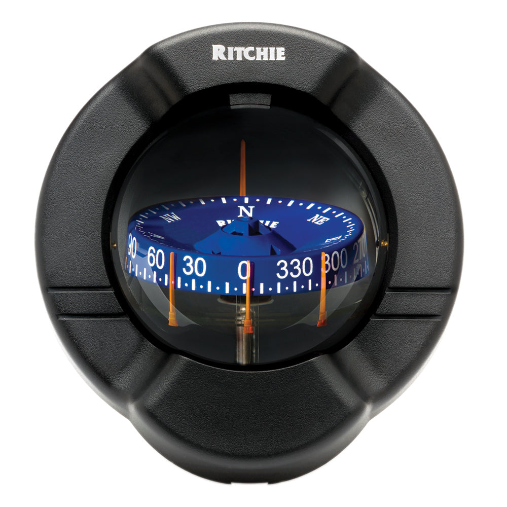 Ritchie SS-PR2 SuperSport Compass - Dash Mount - Black - Deckhand Marine Supply