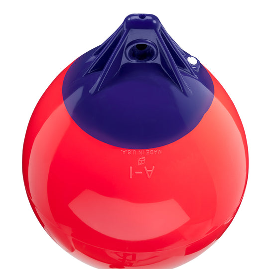 Polyform A-1 Buoy 11" Diameter - Red - Deckhand Marine Supply