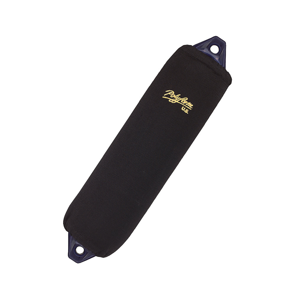 Polyform Elite Fender Cover f/G-4, HTM-1, F1  NF-4 Fenders - Black - Deckhand Marine Supply