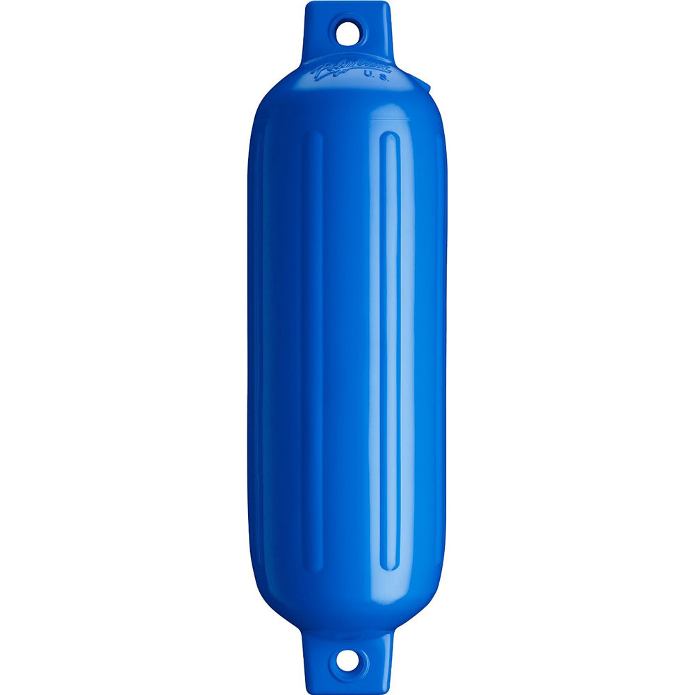 Polyform G-2 Twin Eye Fender 4.5" x 15.5" - Blue - Deckhand Marine Supply