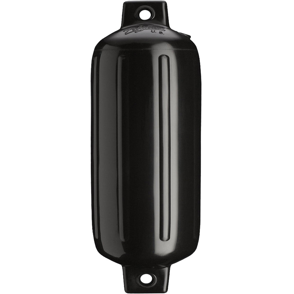 Polyform G-6 Twin Eye Fender 11" x 30" - Black - Deckhand Marine Supply