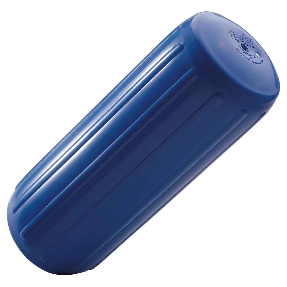 Polyform HTM-3 Fender 10.5" x 27" - Blue - Deckhand Marine Supply