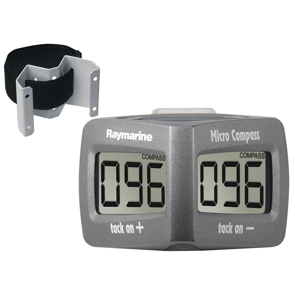 Raymarine Wireless Micro Compass System w/Strap Bracket - Deckhand Marine Supply