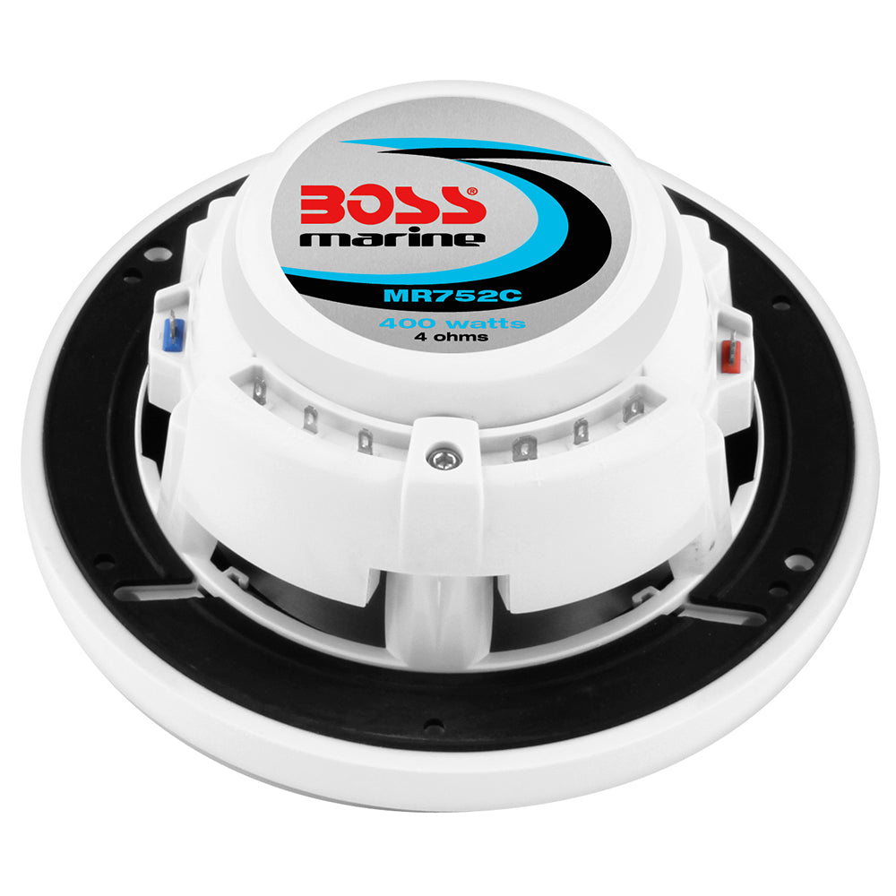 Boss Audio 7.5" MR752C Speakers - White - 400W - Deckhand Marine Supply