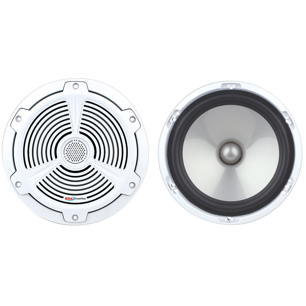 Boss Audio 7.5" MR752C Speakers - White - 400W - Deckhand Marine Supply