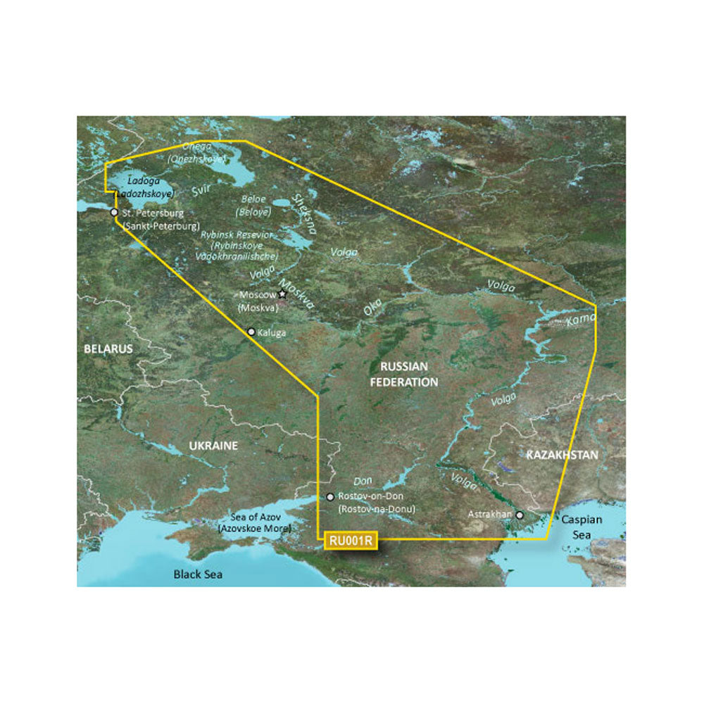 Garmin BlueChart g3 HD - HXEU062R - Russian Inland Waterways - microSD/SD - Deckhand Marine Supply