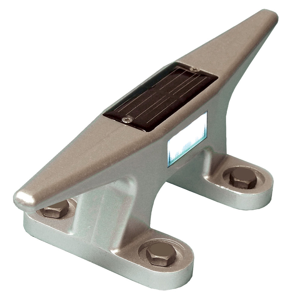 Dock Edge Solar 10" Aluminum Dock Cleat - Deckhand Marine Supply