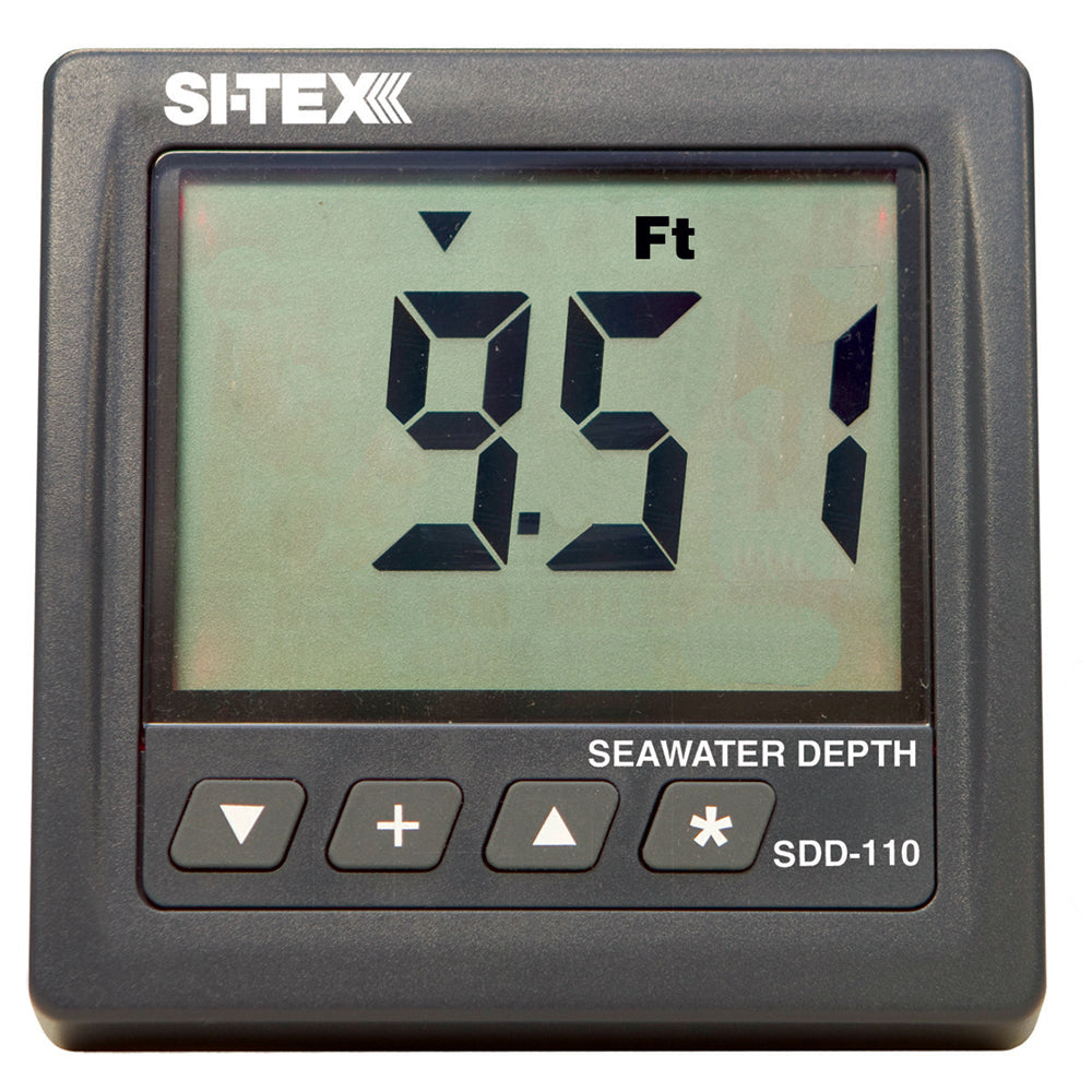 SI-TEX SDD-110 Seawater Depth Indicator - Display Only - Deckhand Marine Supply