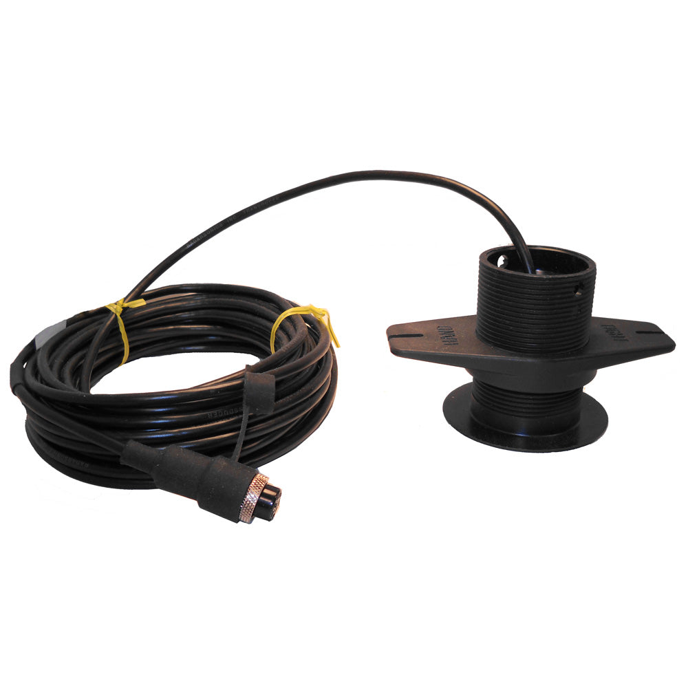 SI-TEX 120kHz Lexan Low-Profile Thru-Hull Transducer f/SDD-110 - Deckhand Marine Supply