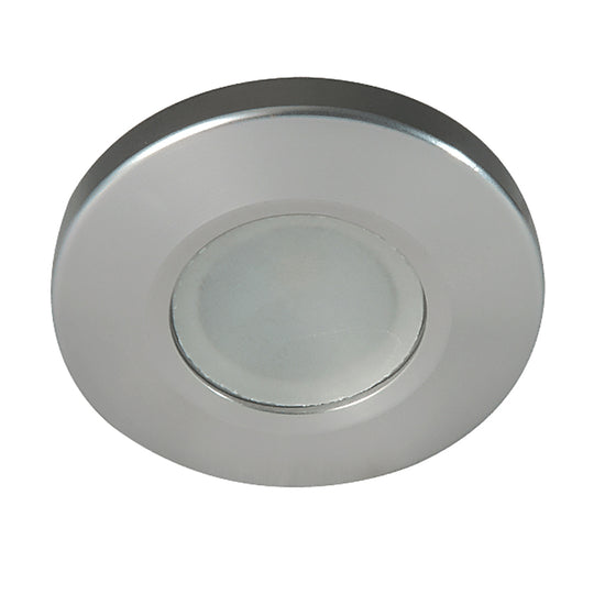 Lumitec Orbit - Flush Mount Down Light - Brushed Finish - White Non-Dimming - Deckhand Marine Supply