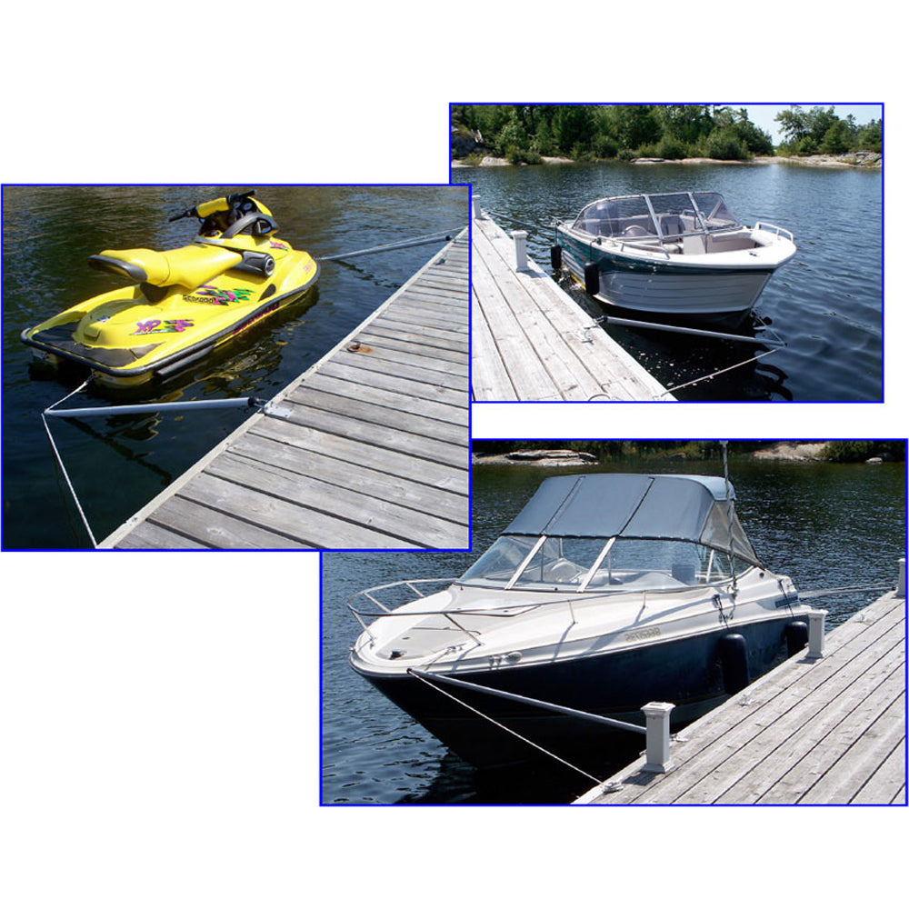 Dock Edge Mooring Arm - 4' - Deckhand Marine Supply