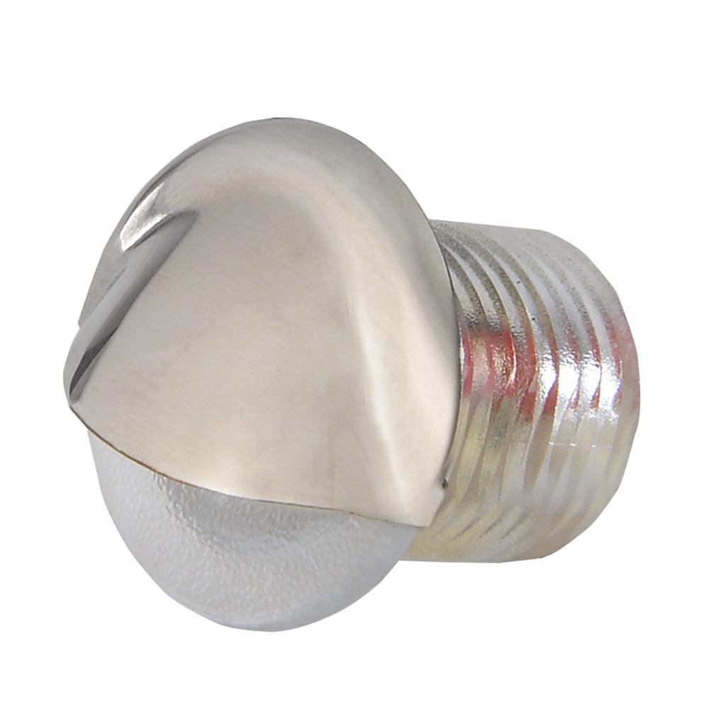 Lumitec Aruba - Courtesy Light - Polished SS Finish - White Non-Dimming - Deckhand Marine Supply