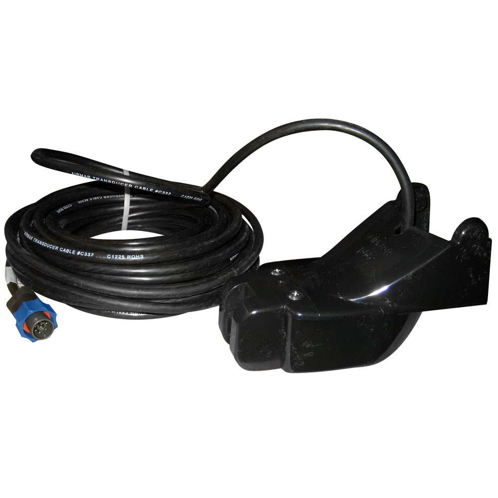 Lowrance P66-BL Transom Mount Triducer Multisensor Blue Connector - Deckhand Marine Supply