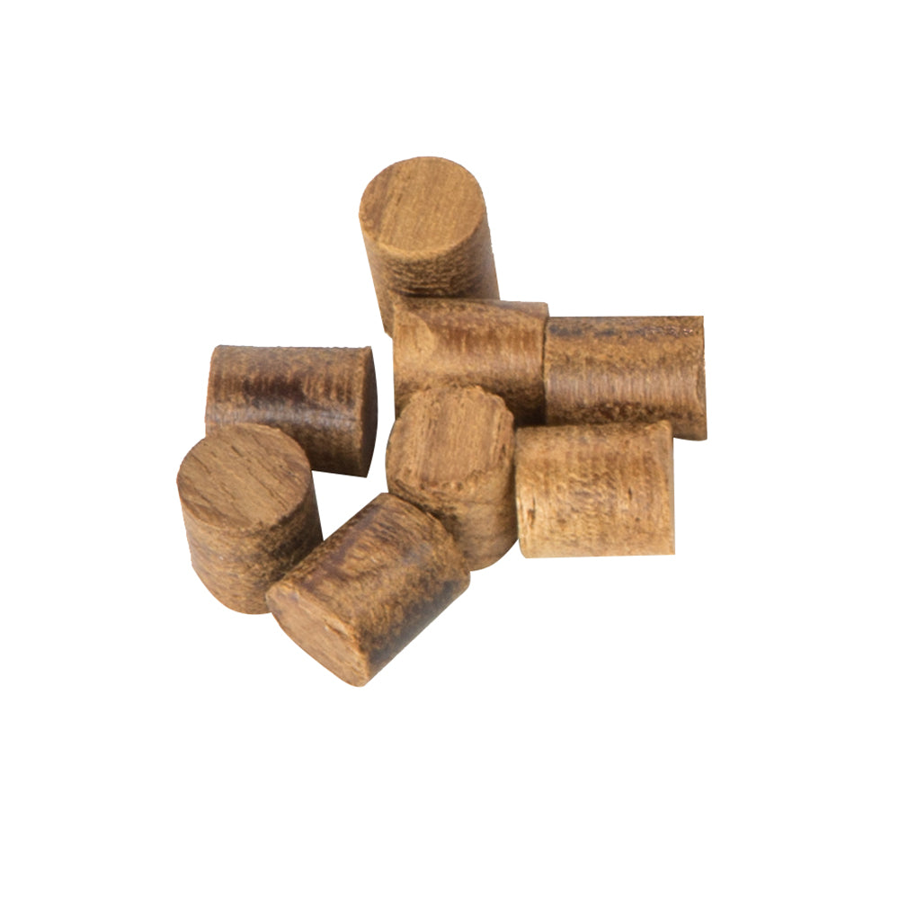 Whitecap Teak Plugs - 1/4" - 20 Pack - Deckhand Marine Supply