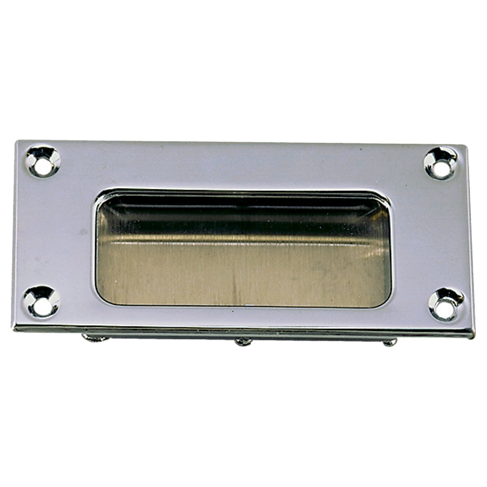 Perko Flush Pull - Chrome Plated Zinc - Deckhand Marine Supply