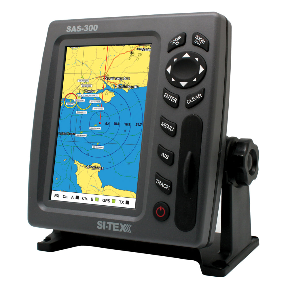 SI-TEX SAS-300 AIS Class B AIS Transceiver w/Internal GPS Antenna - Deckhand Marine Supply