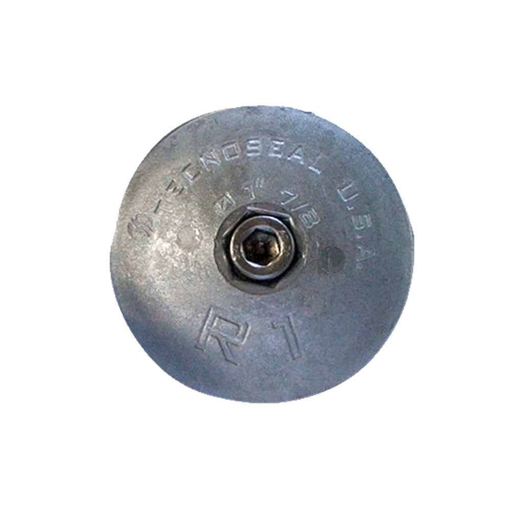 Tecnoseal R1AL Rudder Anode - Aluminum - 1-7/8" Diameter - Deckhand Marine Supply