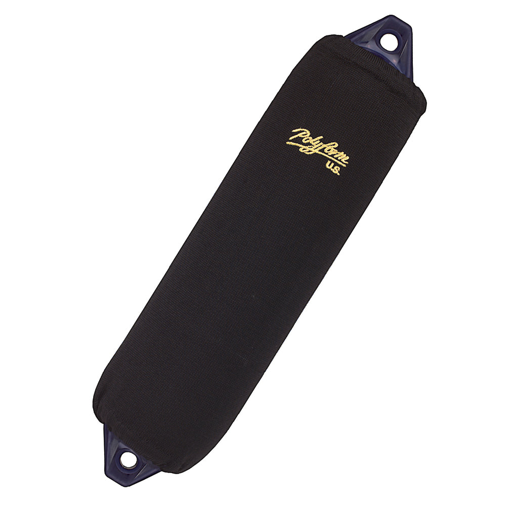 Polyform Fender Cover f/F-3 Fender - Black - Deckhand Marine Supply