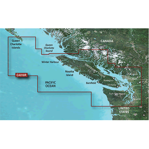 Garmin BlueChart g3 Vision HD - VCA018R - Inside - Outside Passage - microSD/SD - Deckhand Marine Supply