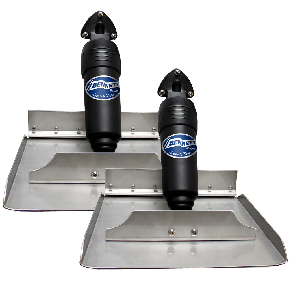 Bennett BOLT 18x9 Electric Trim Tab System - Control Switch Required - Deckhand Marine Supply