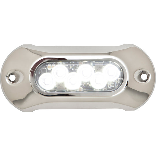 Attwood Light Armor Underwater LED Light - 6 LEDs - White - Deckhand Marine Supply