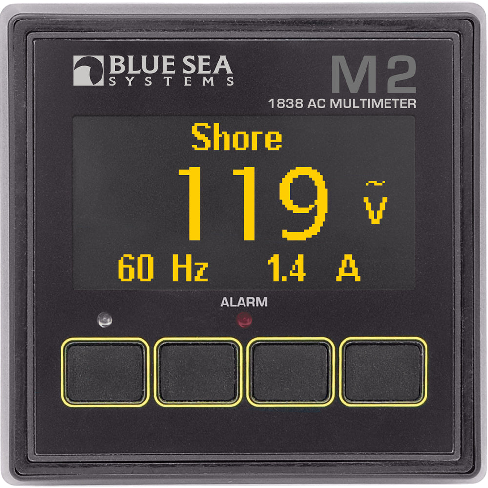 Blue Sea 1838 M2 AC Multimeter - Deckhand Marine Supply