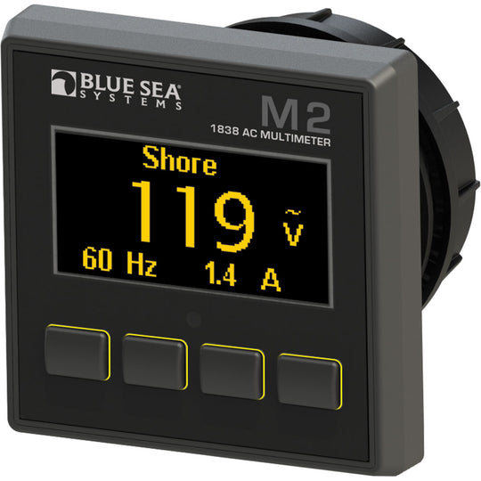 Blue Sea 1838 M2 AC Multimeter - Deckhand Marine Supply