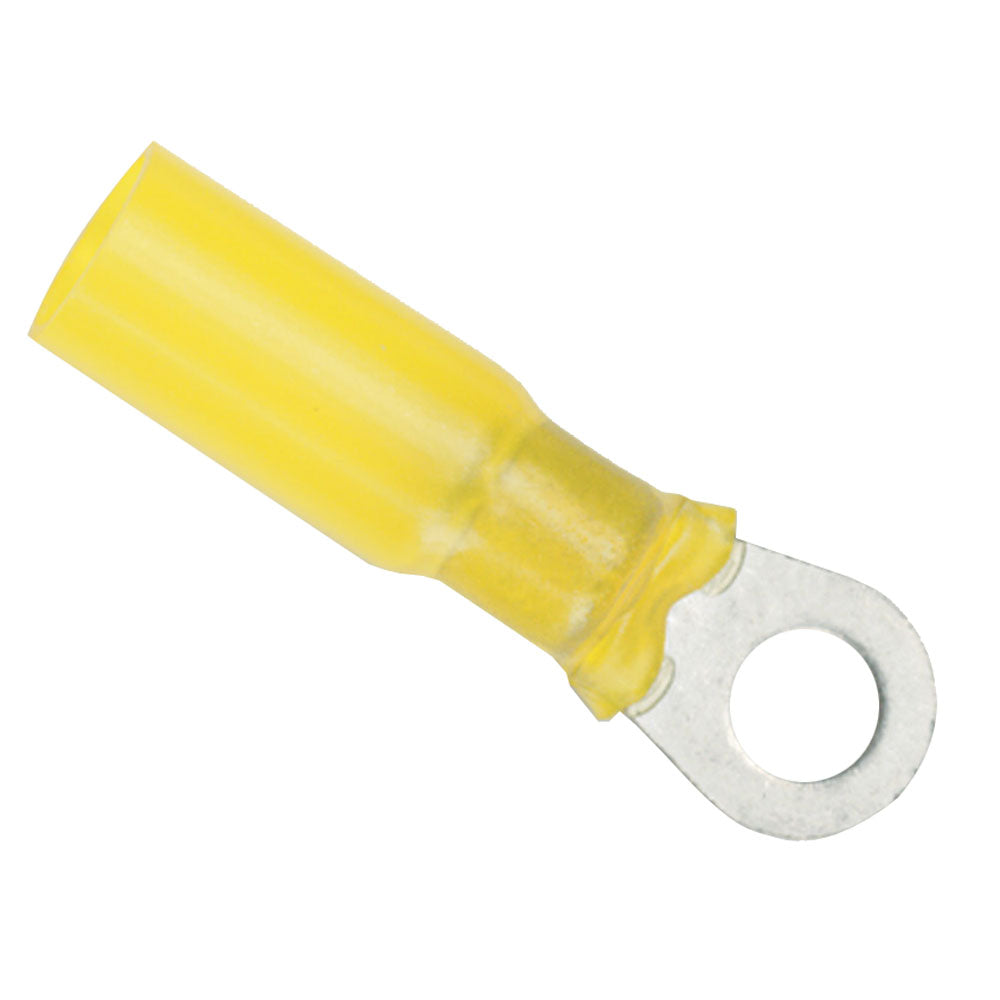 Ancor 12-10 Gauge - #8 Heat Shrink Ring Terminal - 25-Pack - Deckhand Marine Supply