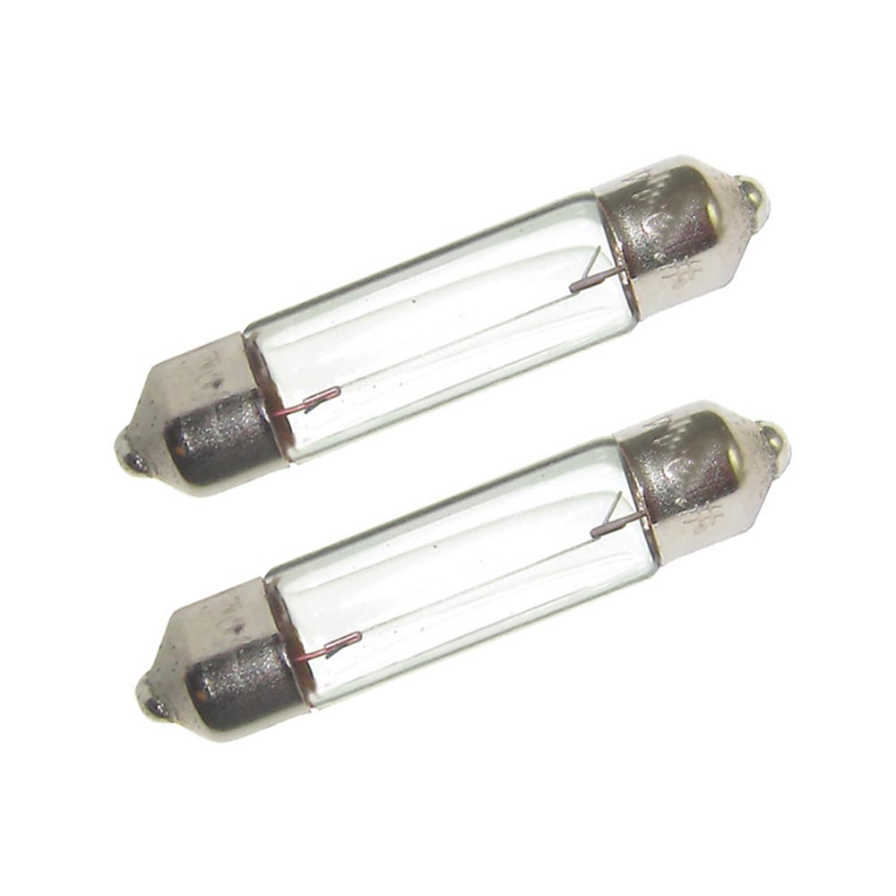 Perko Double Ended Festoon Bulbs - 12V, 10W, .80A - Pair - Deckhand Marine Supply