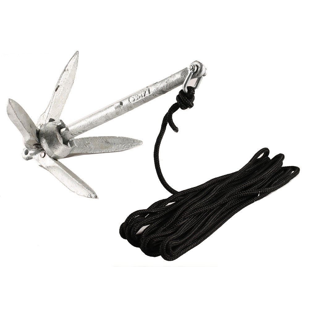 Attwood Kayak Grapnel Anchor Kit - Deckhand Marine Supply